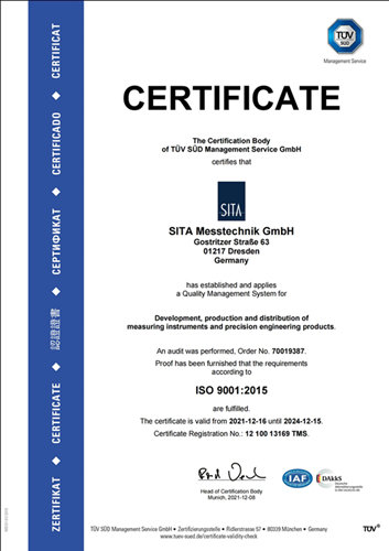 析塔通過(guò)ISO 9001:2015證書(shū)認(rèn)證